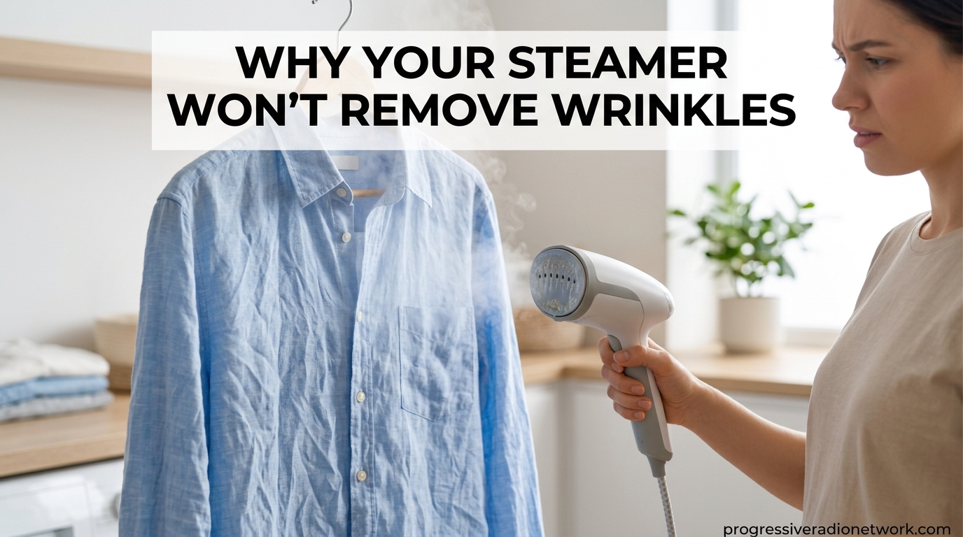 Why Your Steamer Wont Remove Wrinkles