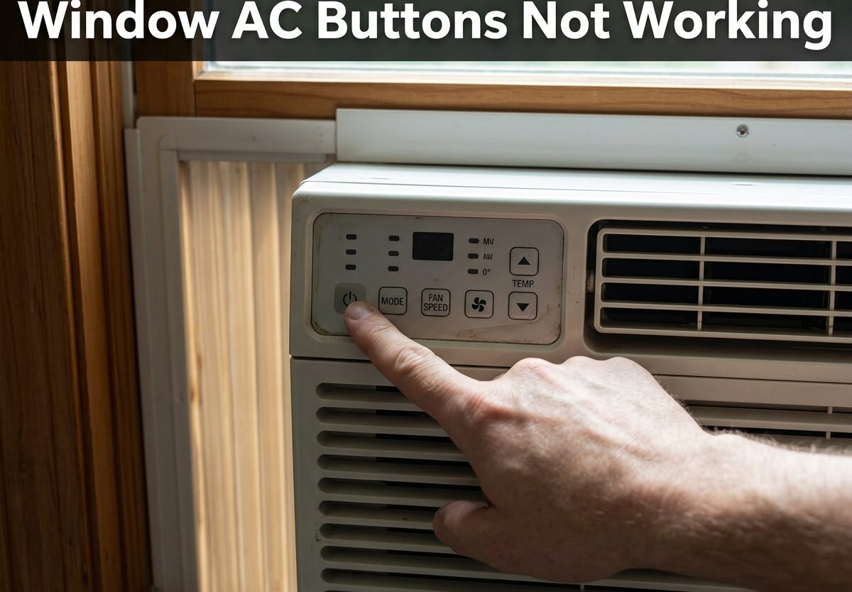 Window AC Buttons Not Working