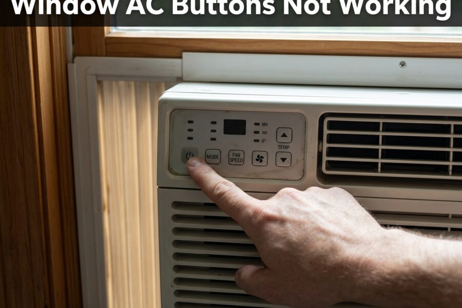 Window AC Buttons Not Working