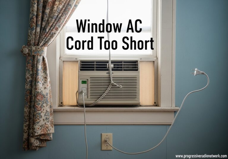 Window AC Cord Too Short