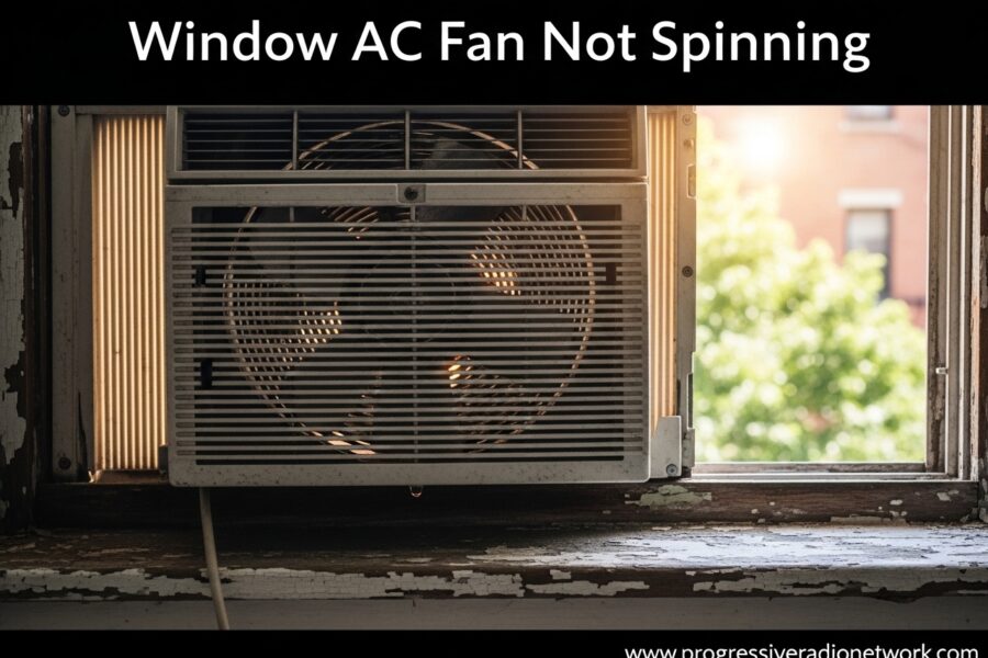 Window AC Fan Not Spinning