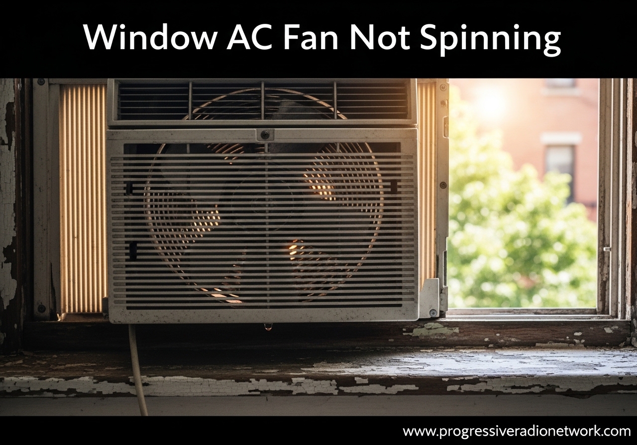 Window AC Fan Not Spinning