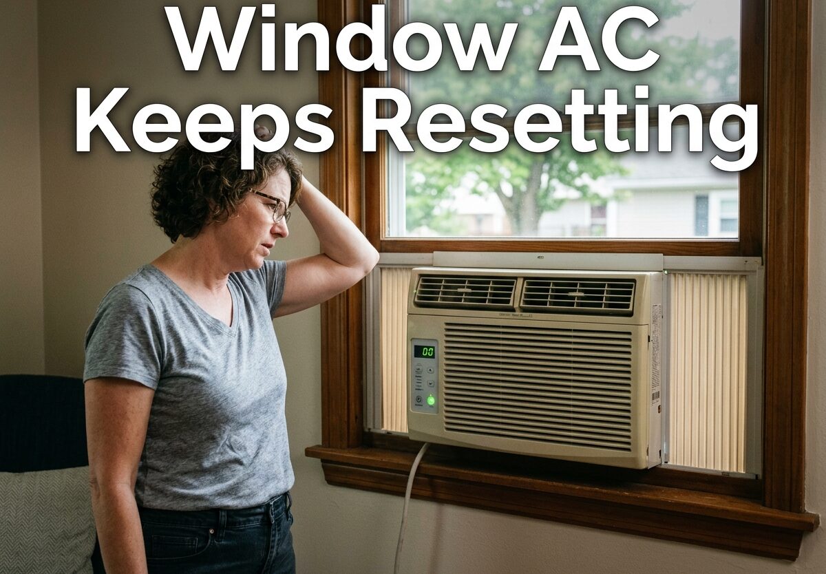 Window AC Keeps Resetting