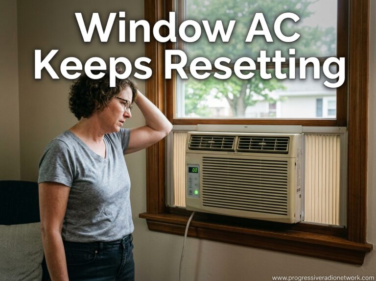 Window AC Keeps Resetting