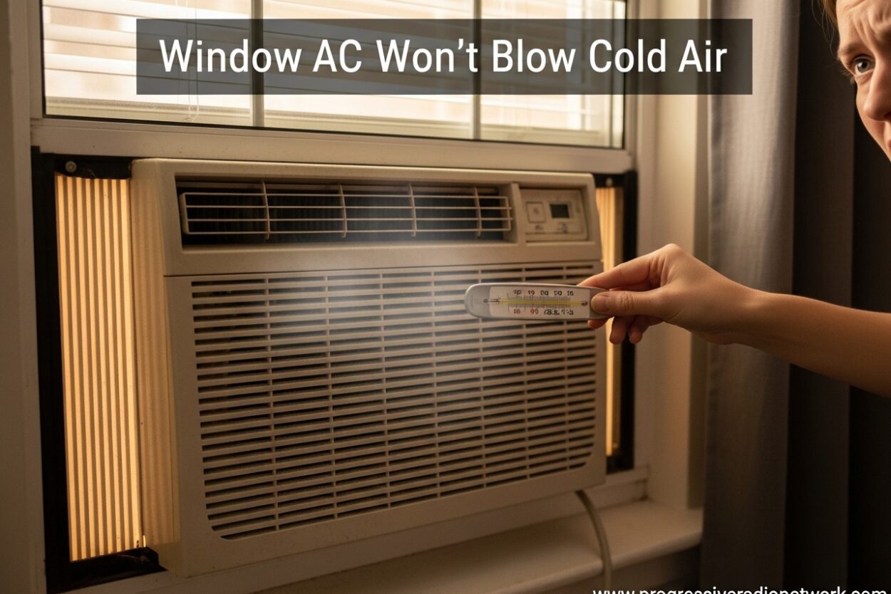Window AC Won't Blow Cold Air
