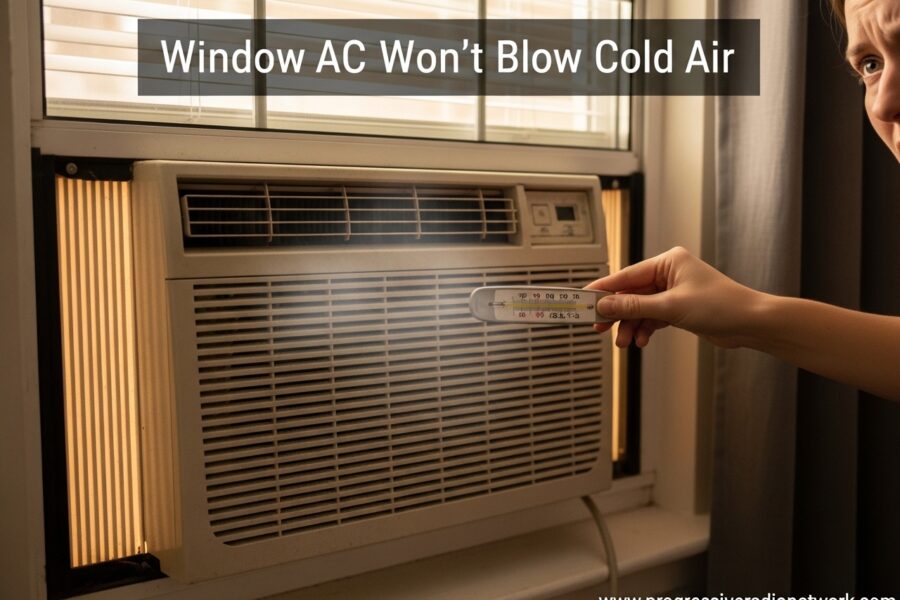 Window AC Won't Blow Cold Air