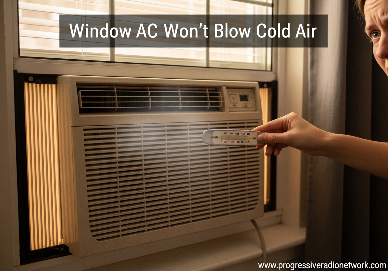 Window AC Won't Blow Cold Air