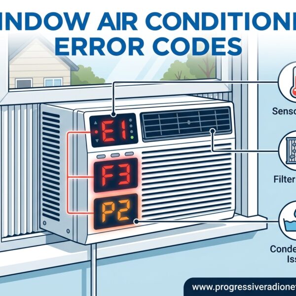 Window Air Conditioner Error Codes