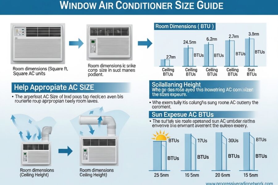 Window Air Conditioner Size Guide