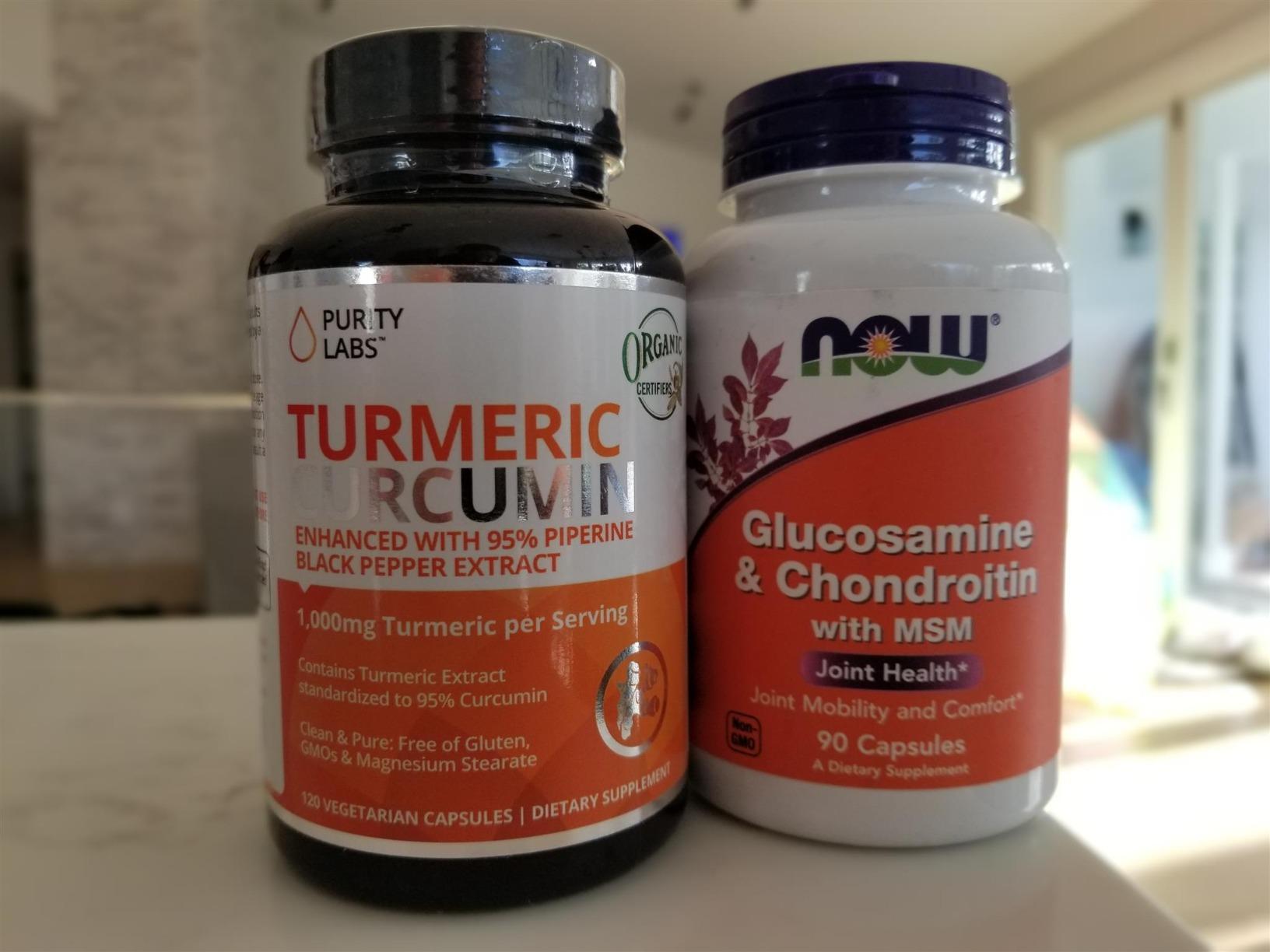 NOW Foods Supplements, Glucosamine & Chondroitin with MSM, Joint Health, Mobility and Comfort*, 180 Veg Capsules customer photo 1