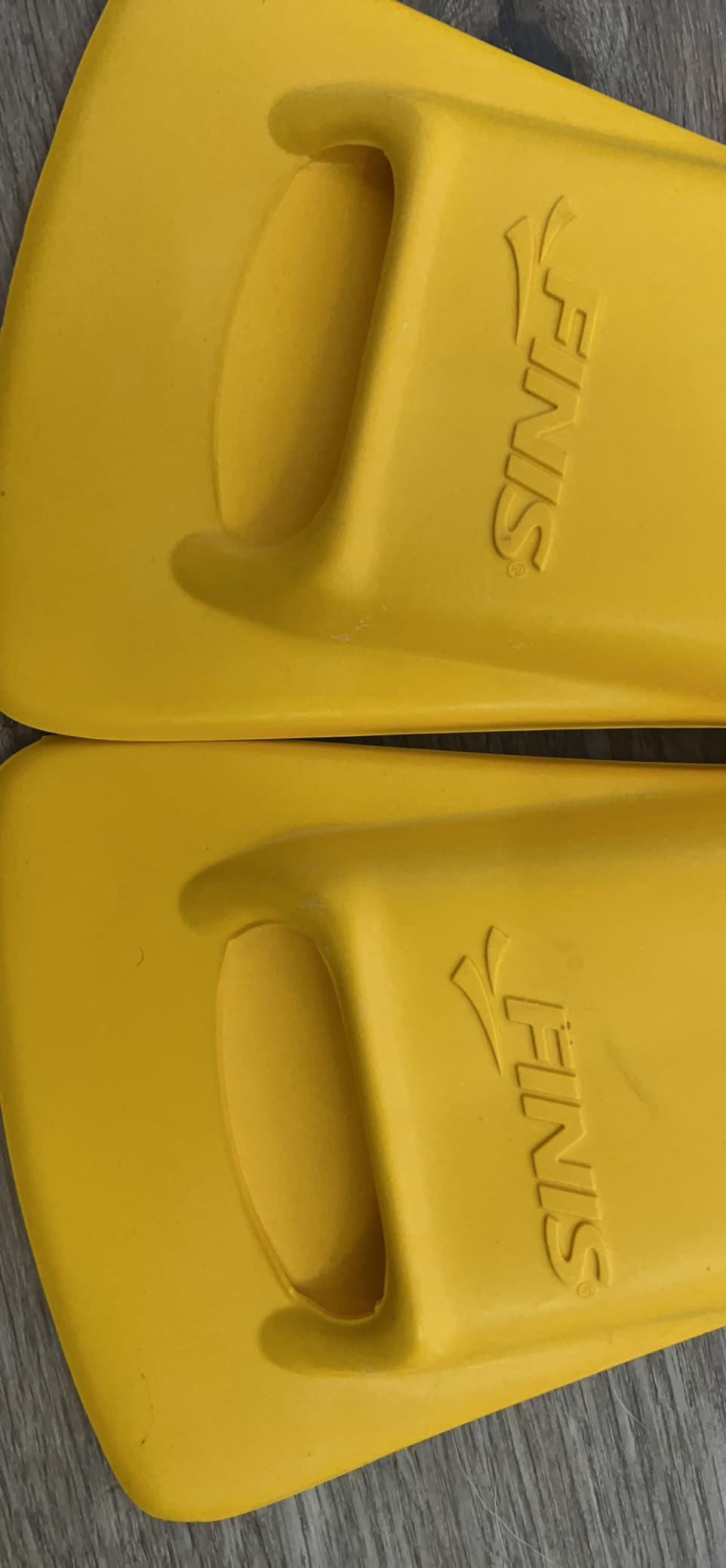 Finis Zoomers Gold Swim Training Fins - Short Blade Design for Speed & Conditioning - Soft Natural Rubber Fit customer photo 1