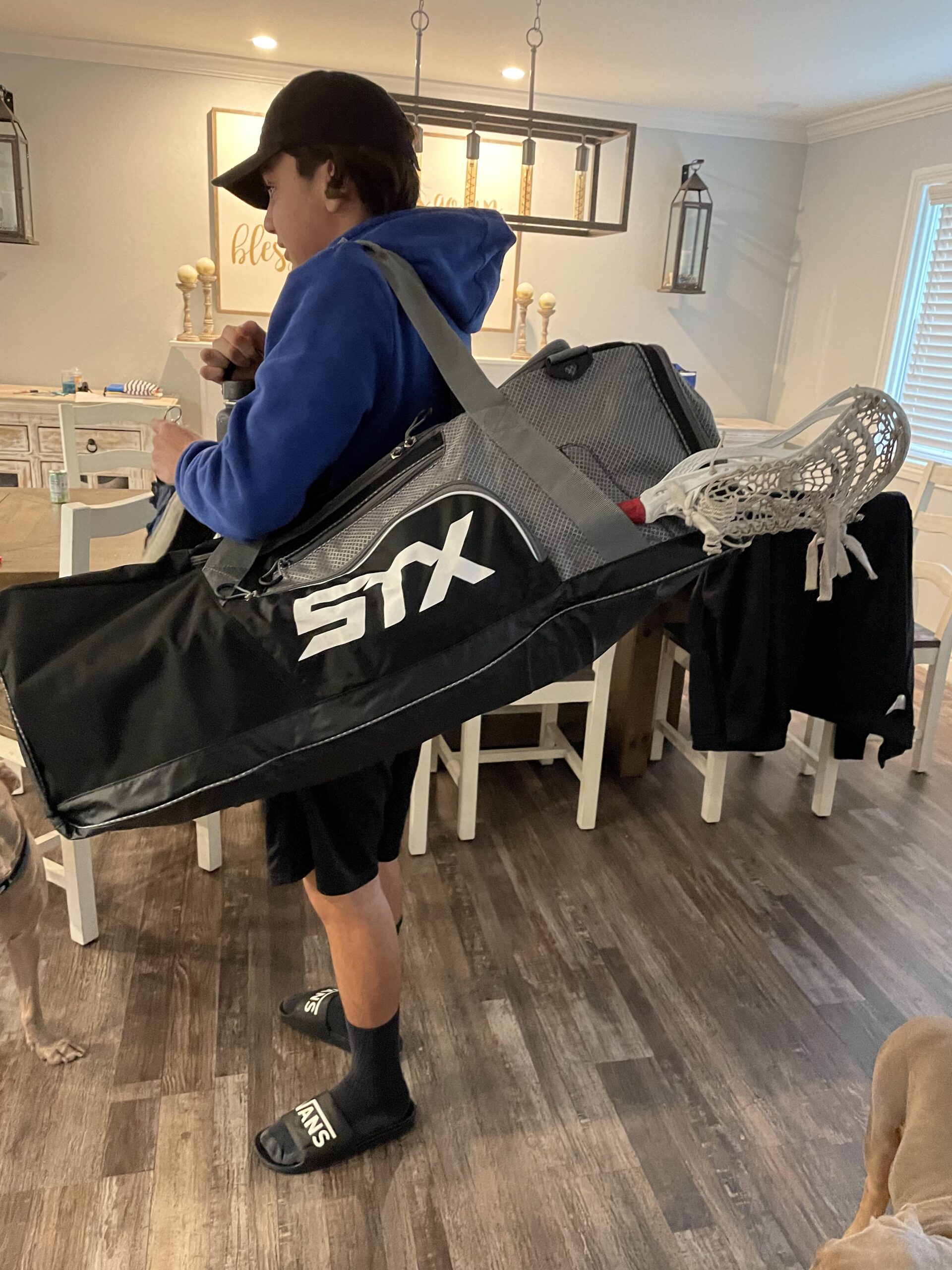 STX Lacrosse Challenger Lacrosse Equipment Bag - Heavy-Duty Bag for Youth and Adult Players customer photo 1