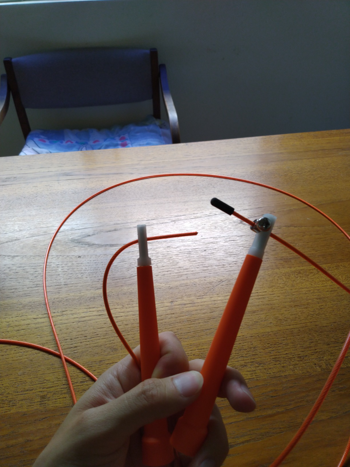ProsourceFit Speed Jump Rope 10' Adjustable Length, Super Fast Turning for Cardio, Boxing customer photo 1