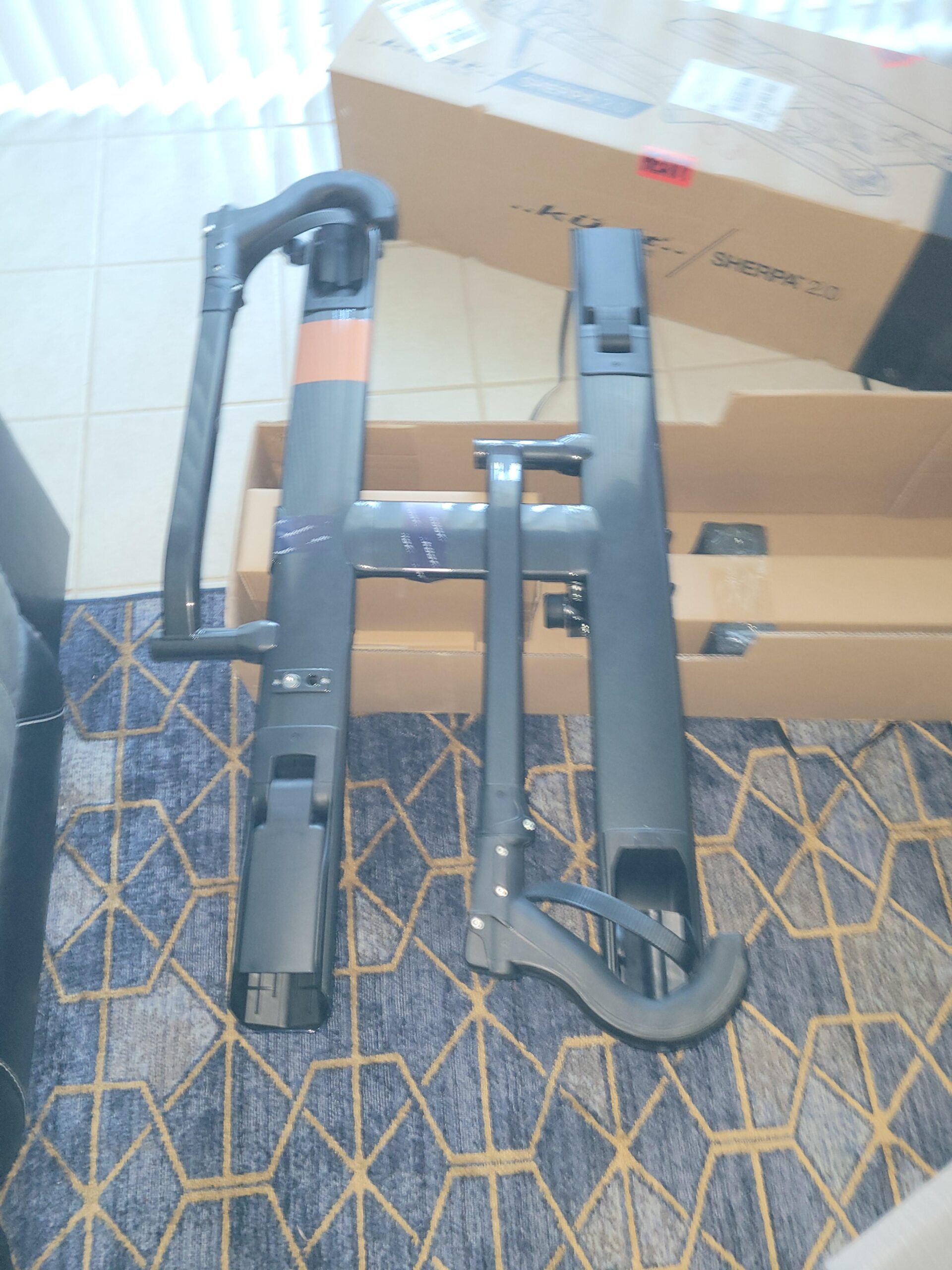 Kuat Sherpa 2.0 Aluminum Compact 2 Bike Hitch Rack with Cable Lock & Foldable Tire Cradles customer photo 2