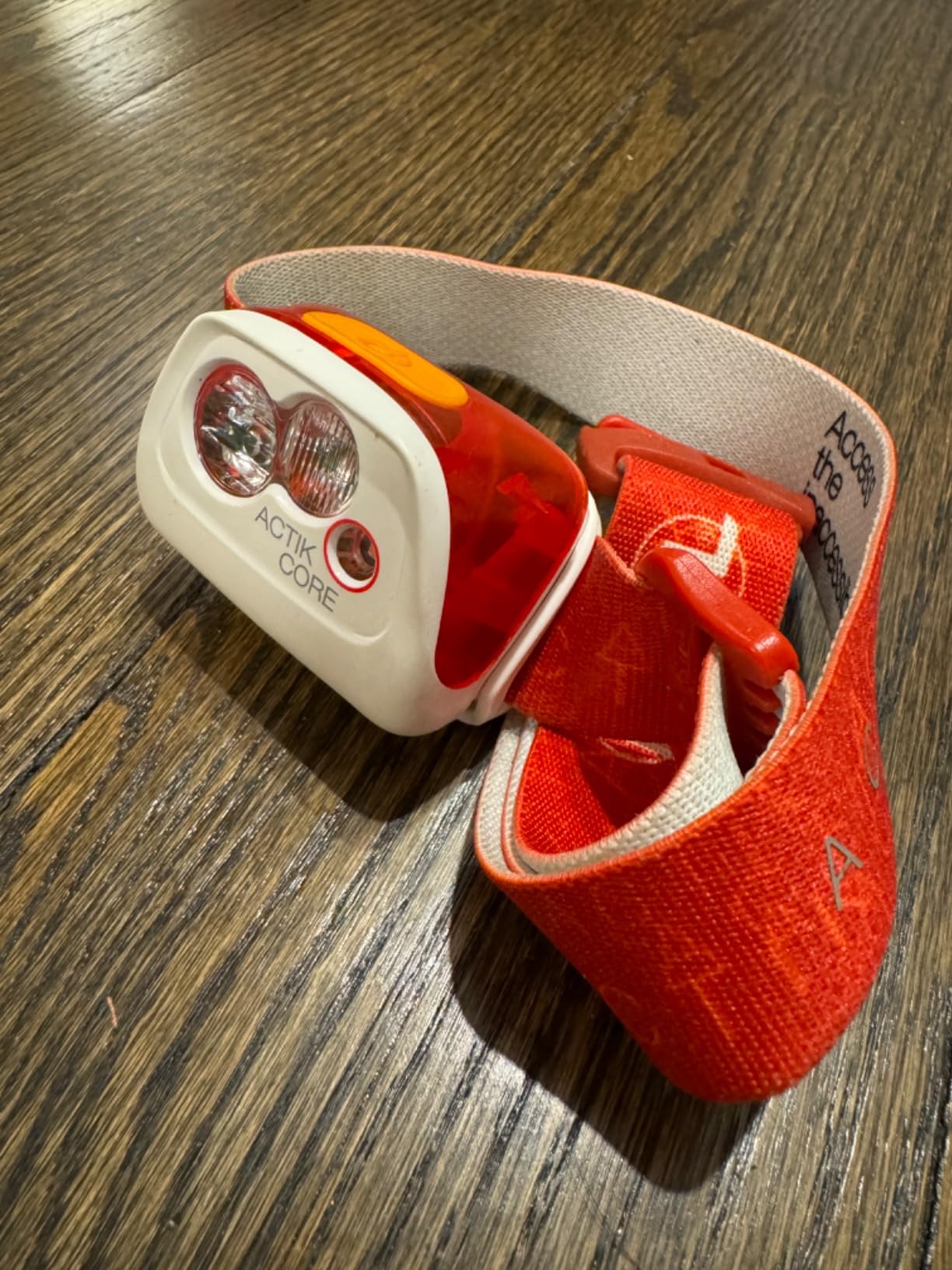 PETZL - ACTIK CORE Headlamp - Rechargeable, 450 Lumen Light with Red Lighting for Hiking, Climbing, and Camping customer photo 1