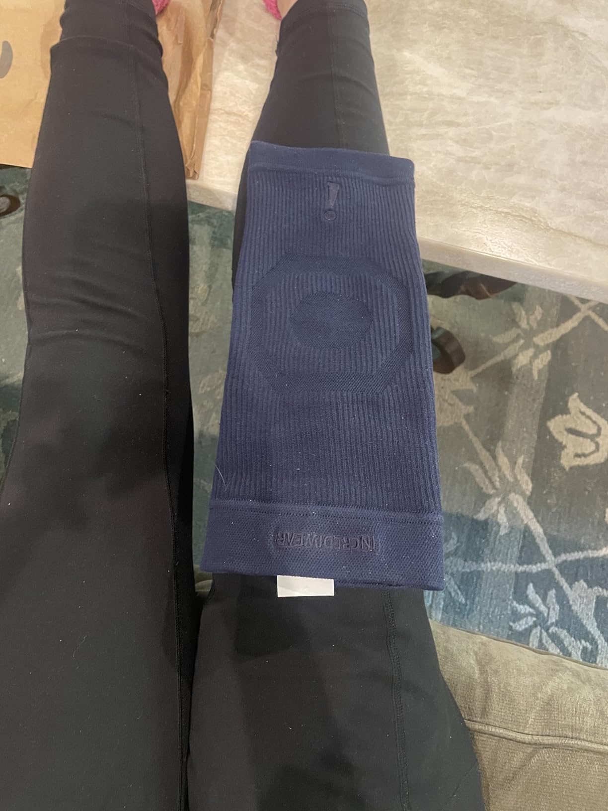 Incrediwear Knee Sleeve - Knee Braces for Knee Pain, Joint Pain Relief, Swelling, Inflammation Relief, and Circulation, Knee Support for Women and Men customer photo 1