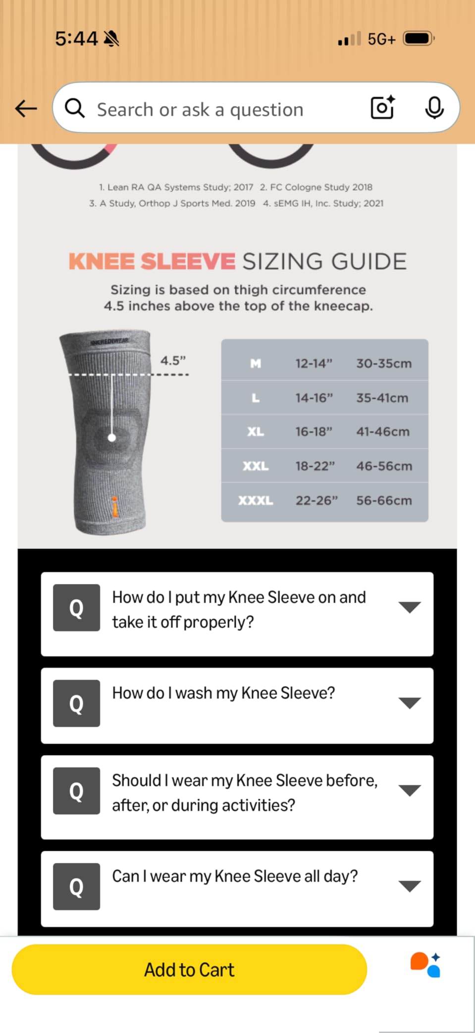 Incrediwear Knee Sleeve - Knee Braces for Knee Pain, Joint Pain Relief, Swelling, Inflammation Relief, and Circulation, Knee Support for Women and Men customer photo 2