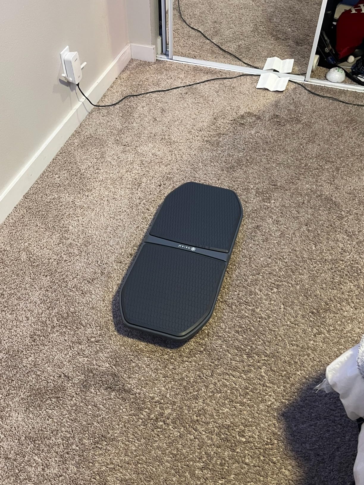 Gaiam Evolve Balance Board Standing Desk, Anti Fatigue Wobble Board for Home Office customer photo 1