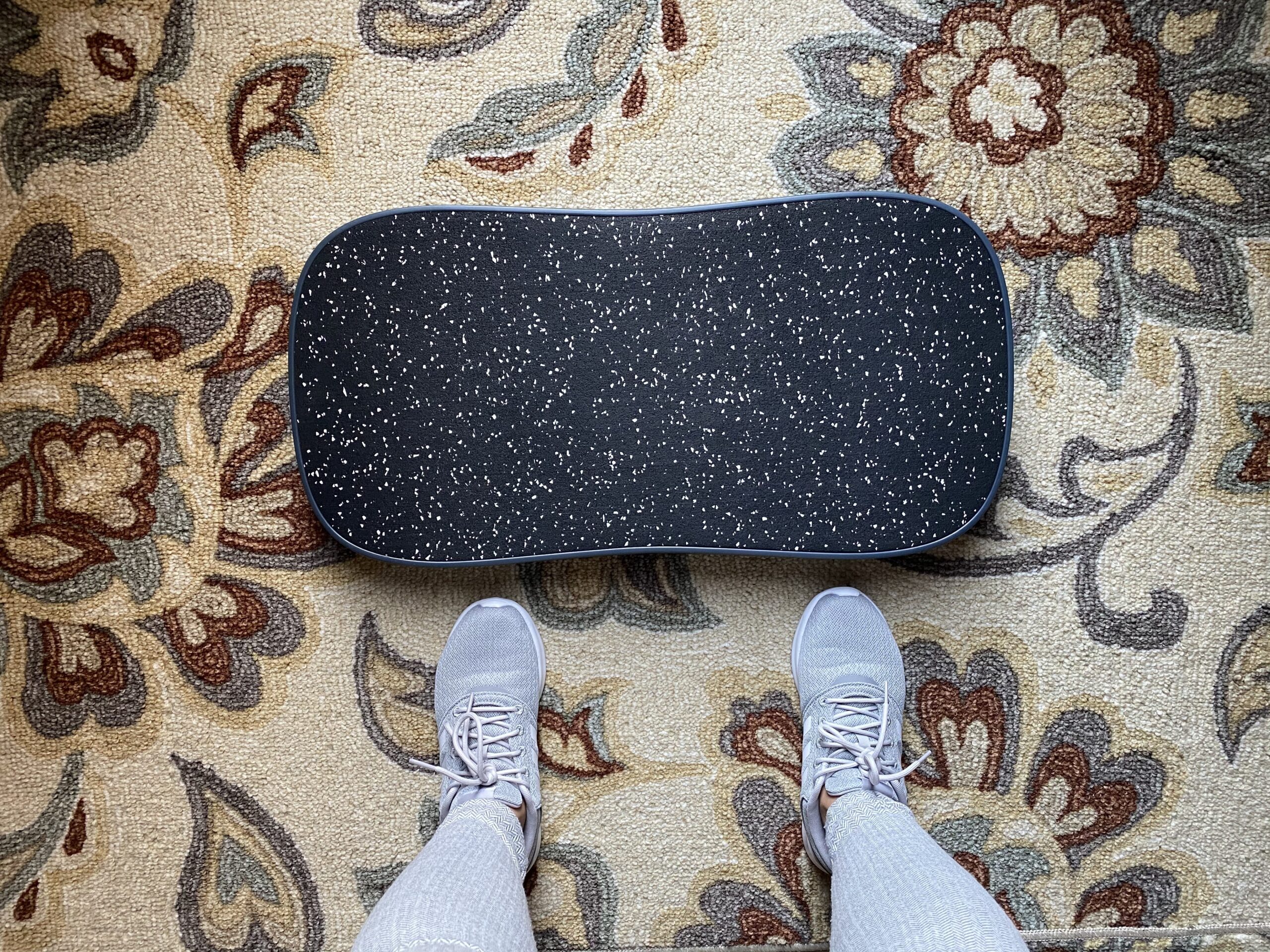 FluidStance Adult Balance Board for Standing Desk - Anti Fatigue USA Made 360 Degree Rocker Wobble Board customer photo 1