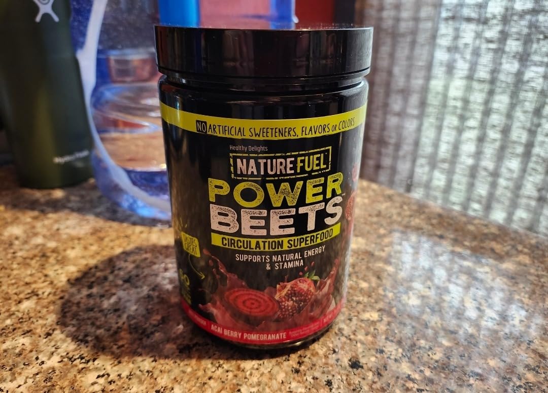 SlimFast Nature Fuel Power Beets Powder, Delicious Mixed Berry, Concentrated Superfood Supplement, Non-GMO, 60 Servings (Packaging May Vary) customer photo 2