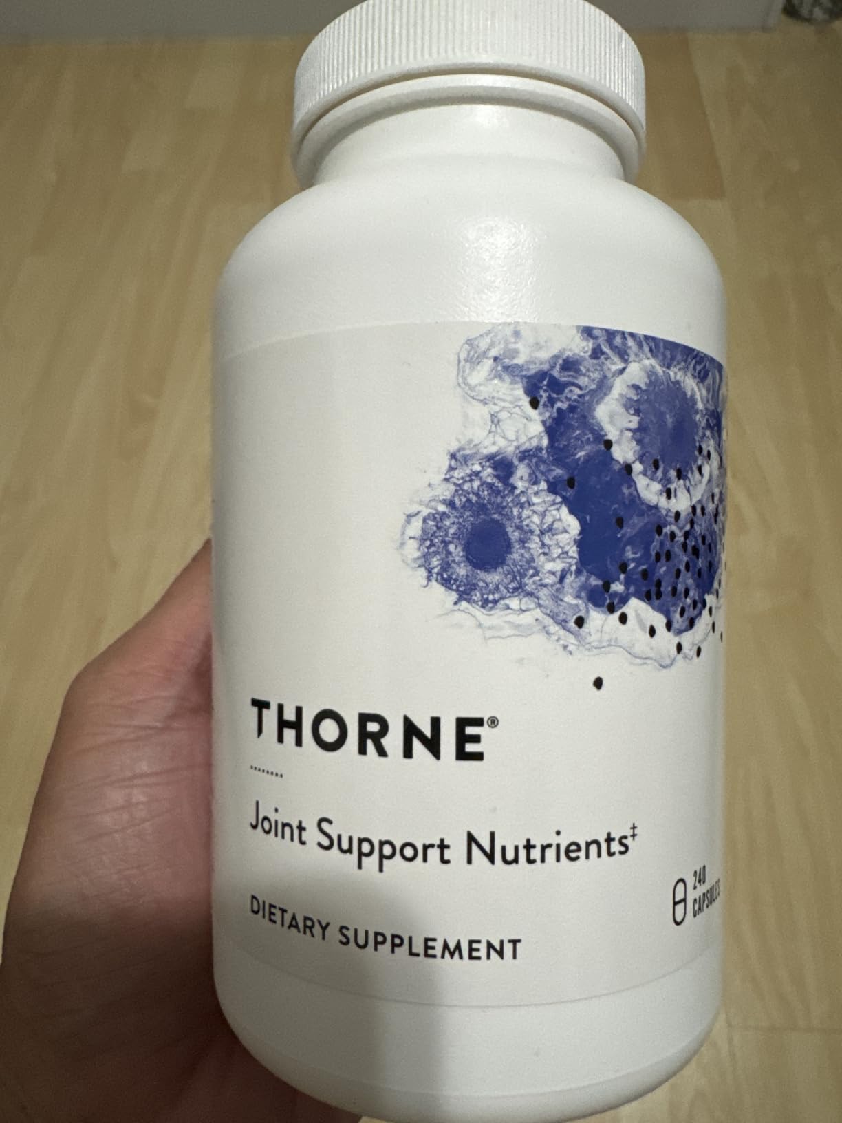 THORNE - Joint Support Nutrients - Formulated with Glucosamine, MSM, Curcumin, Bromelain, Boswellia & Potassium for Joint Support - Third-Party Certified - Gluten, Dairy & Soy-Free - 240 Capsules customer photo 1
