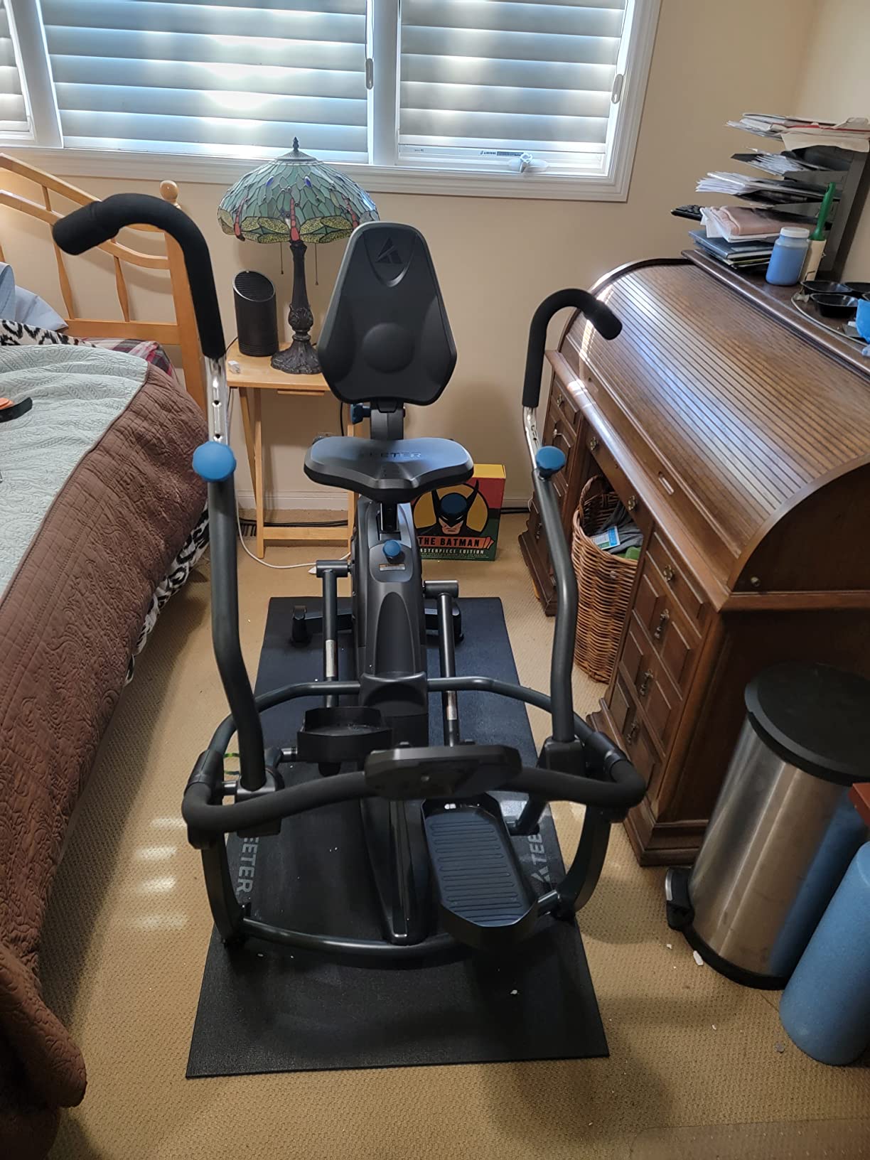 Teeter FreeStep Recumbent Cross Trainer Stepper, Zero-Impact Exercise Bike Alternative w/Patented Physical Therapy Stride, Up to 350lb, Free App w/Trainer Workouts customer photo 2
