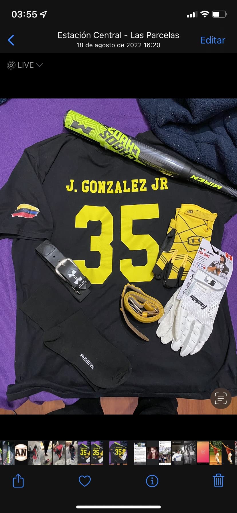 Seibertron B-A-R PRO 2.0 Signature Baseball + Softball + Teeball Batting Gloves Super Grip Finger Multiple 11 Sizes + 5 Colors Available Fit Adult Youth Kids Boys Girls Mens Women customer photo 1