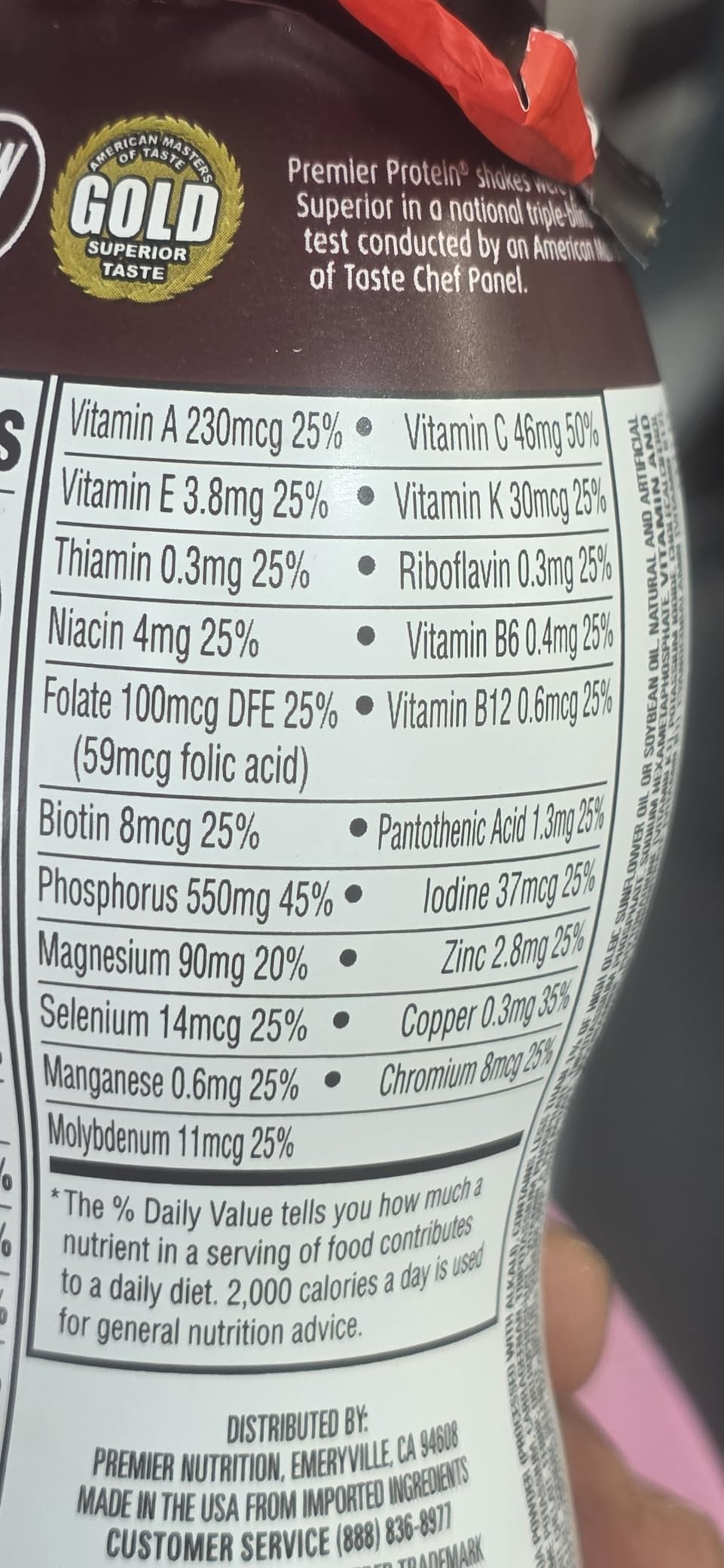 Premier Protein Shake, Chocolate, 30g Protein, No Added Sugar, 24 Vitamins & Minerals to Support Immune Health, Gluten-Free, 11.5 fl oz (12 Pack) customer photo 2