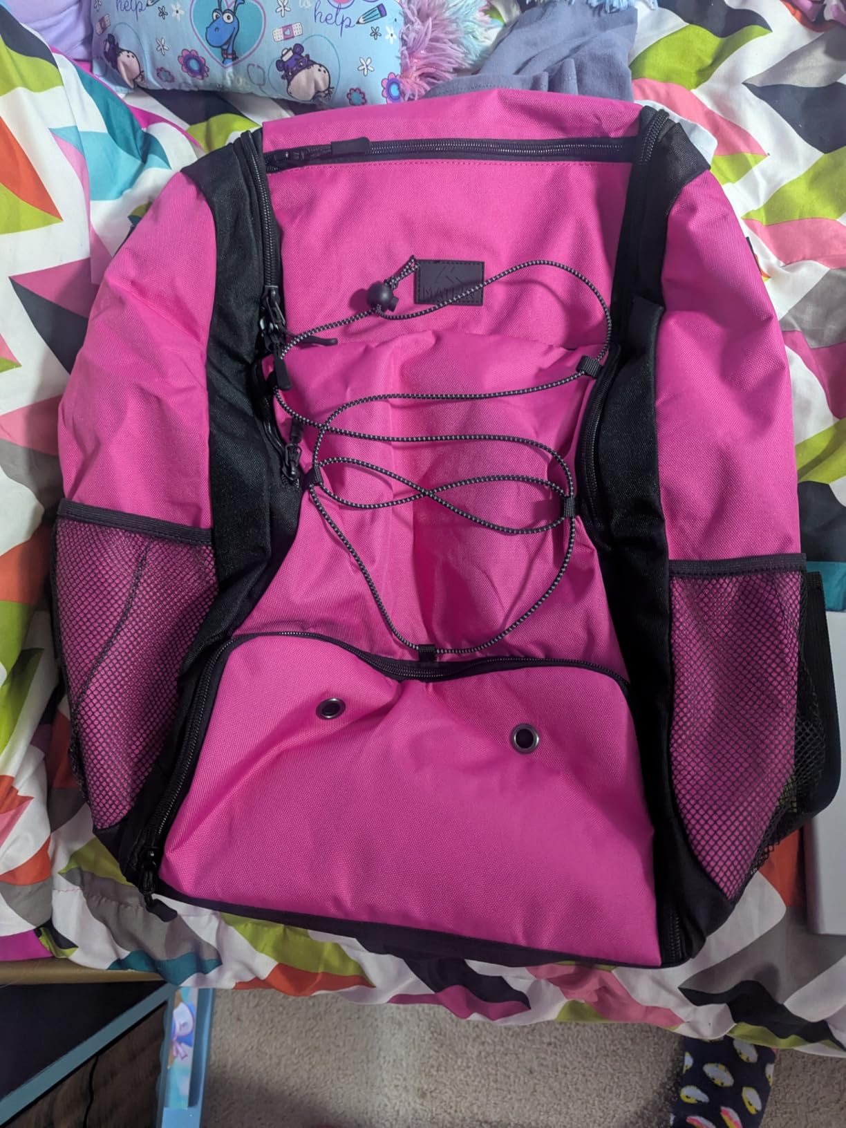 MATEIN Baseball Backpack, Softball Bat Bag with Shoes Compartment for Youth, Boys and Adult, Lightweight Baseball Bag with Fence Hook Hold TBall Bat, Batting Mitten, Helmet, Caps, Teeball Gear customer photo 1