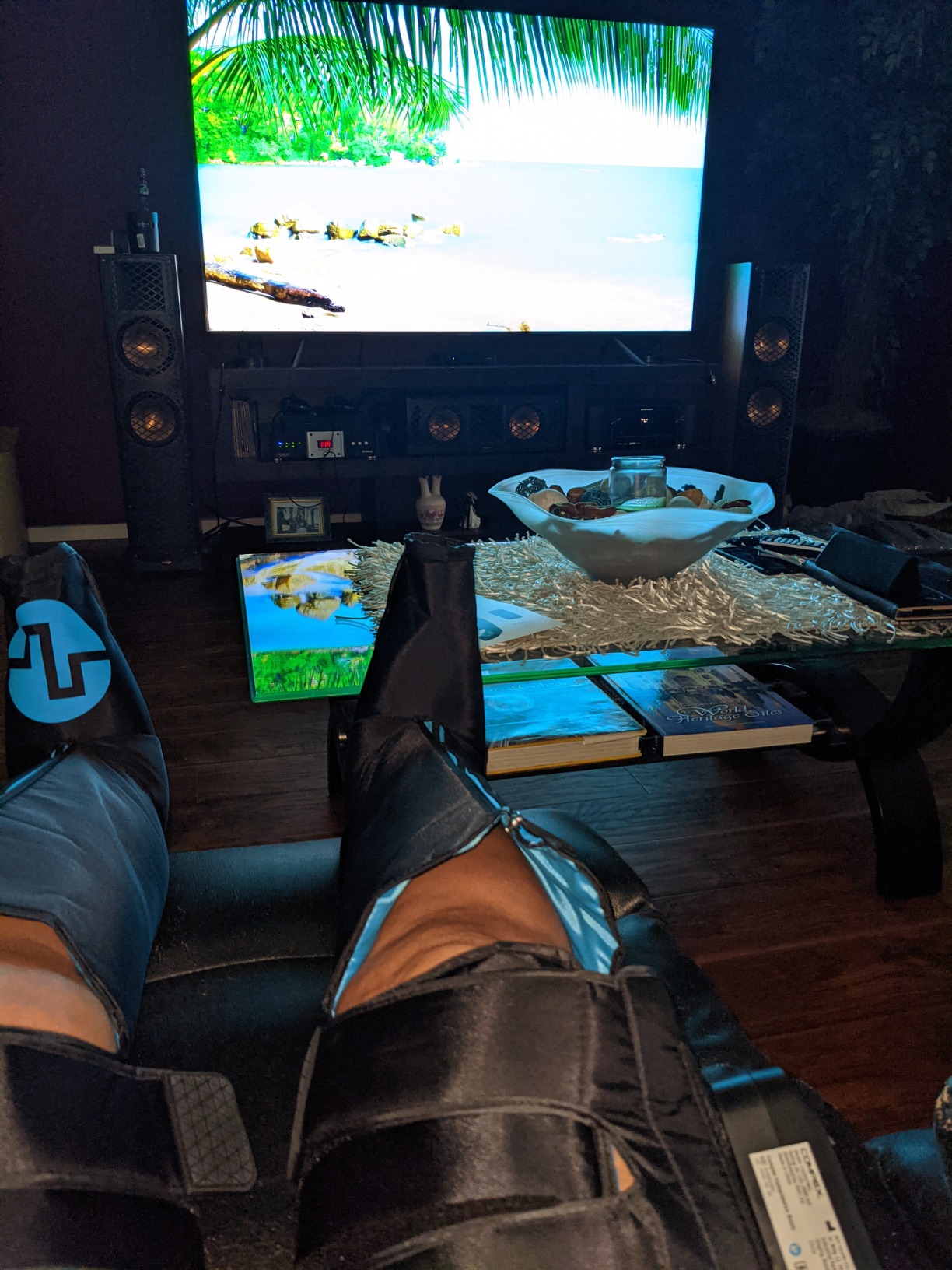 Compex Ayre Wireless Rapid Recovery Compression Boots - High Tech Compression Massage - S/M customer photo 2
