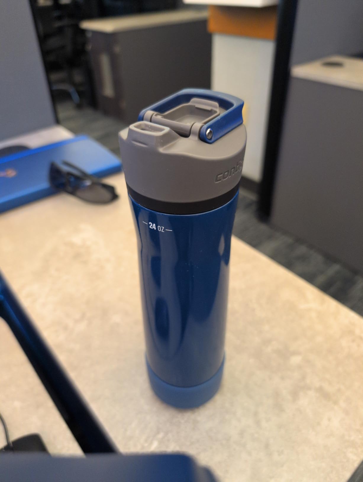Contigo Cortland Chill 2.0 Vacuum-Insulated Stainless Steel Water Bottle, Spill-Proof Sip Technology, 24oz customer photo 1