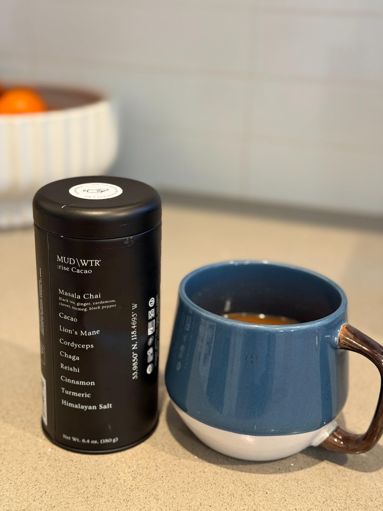 MUDWTR Original Mushroom Coffee Alternative | 2,240mg USA Grown & Adaptogenic Mushrooms | USDA Organic | Lion's Mane, Cordyceps, Chaga & Reishi | Energy, Focus & Immunity Support | 30 Servings customer photo 2