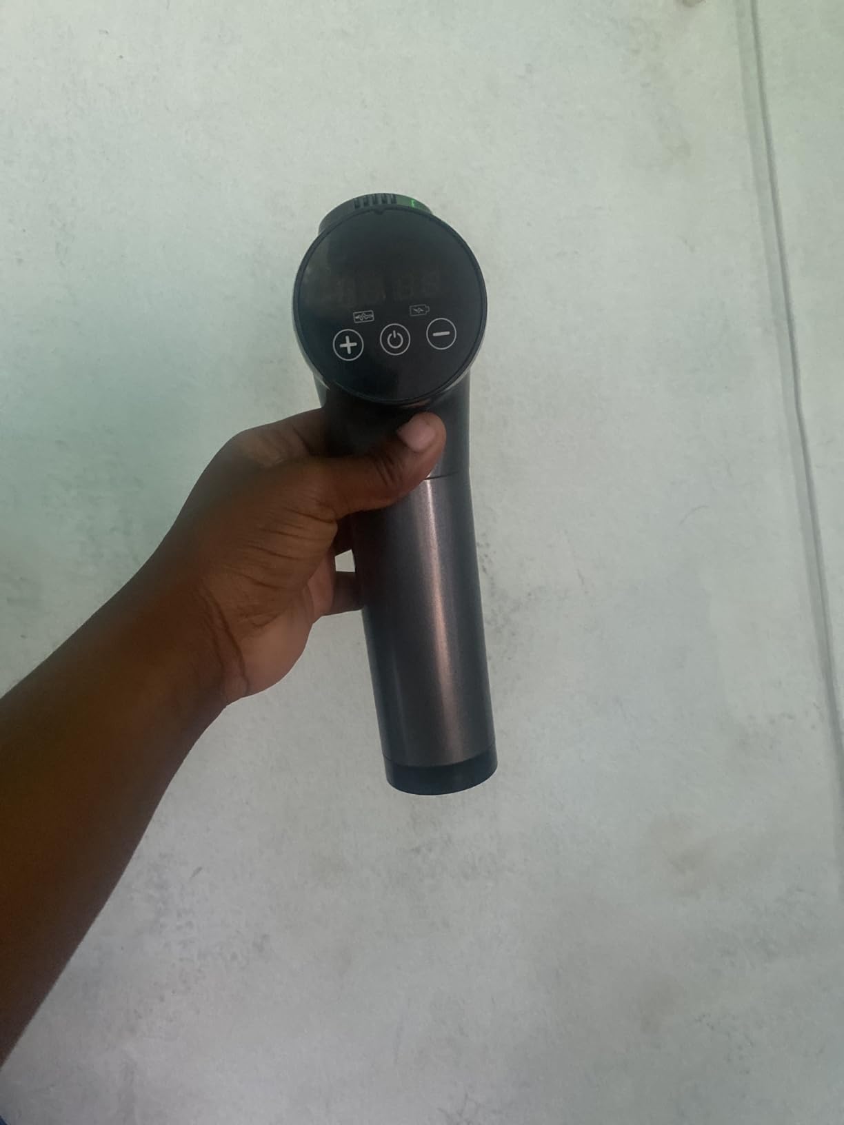 APHERMA Massage Gun, Muscle Massage Gun for Athletes Handheld Electric Deep Tissue Back Massager, Percussion Massage Device for Pain Relief with 30 Speed Levels 9 Heads customer photo 2