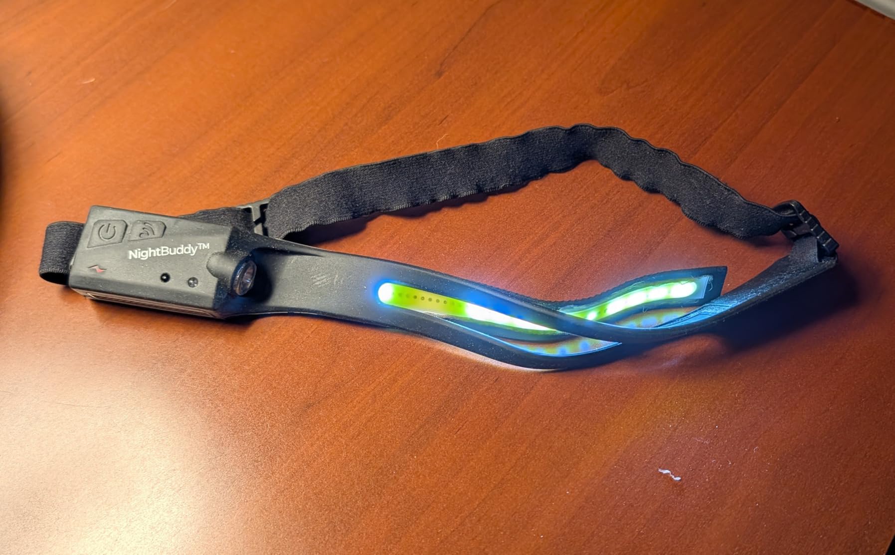 NightBuddy The Original LED Headlamp Rechargeable Flashlight for Adults Camping Essentials Backpacking Lights 4X Brighter Other Headlight Headband Lamp 5 Light Modes Hiking Gear customer photo 1
