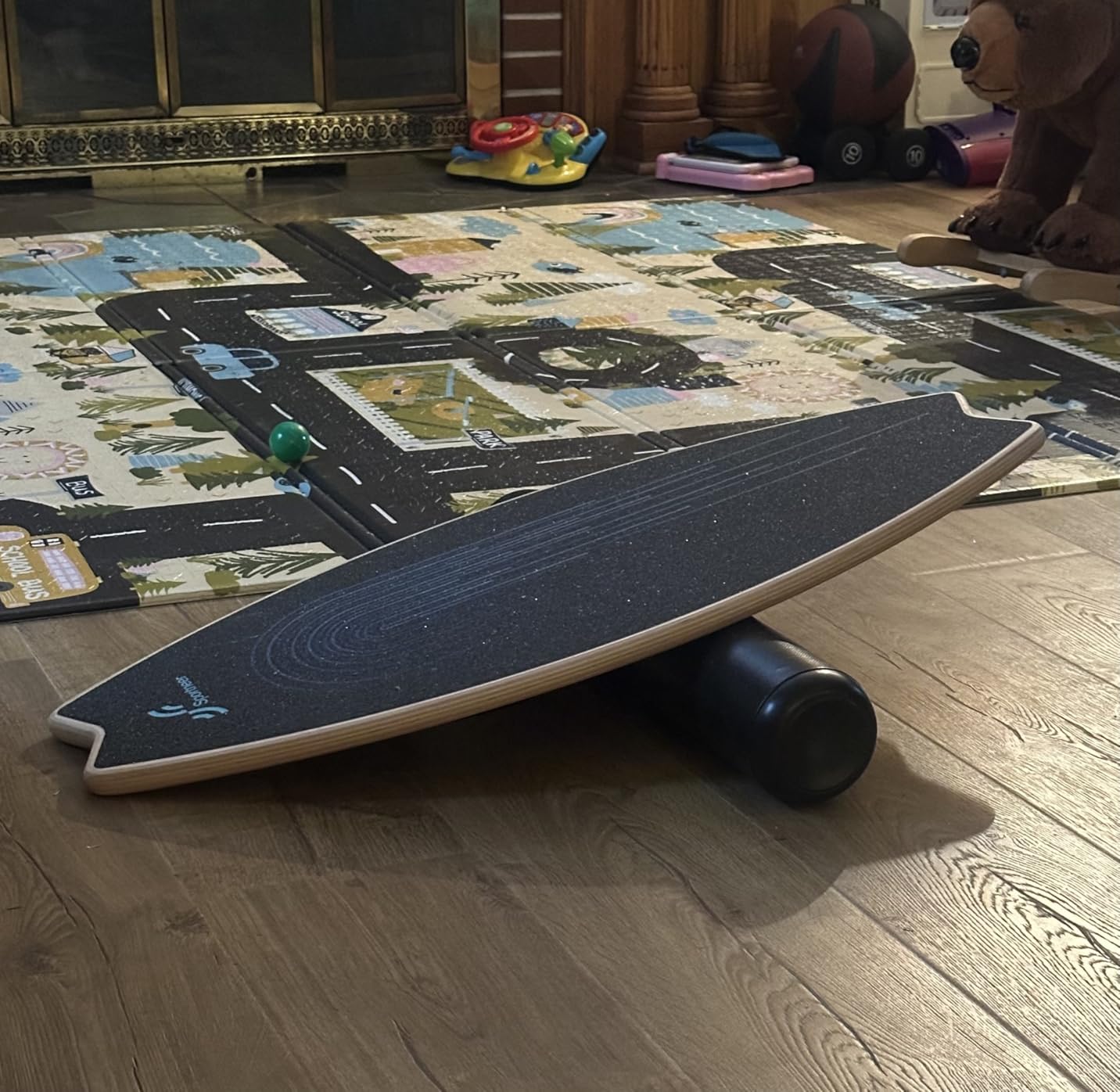 Sportneer Balance Board - 7 Modes Wobble Board with Adjustable Stoppers - Roller and Ball Included customer photo 1