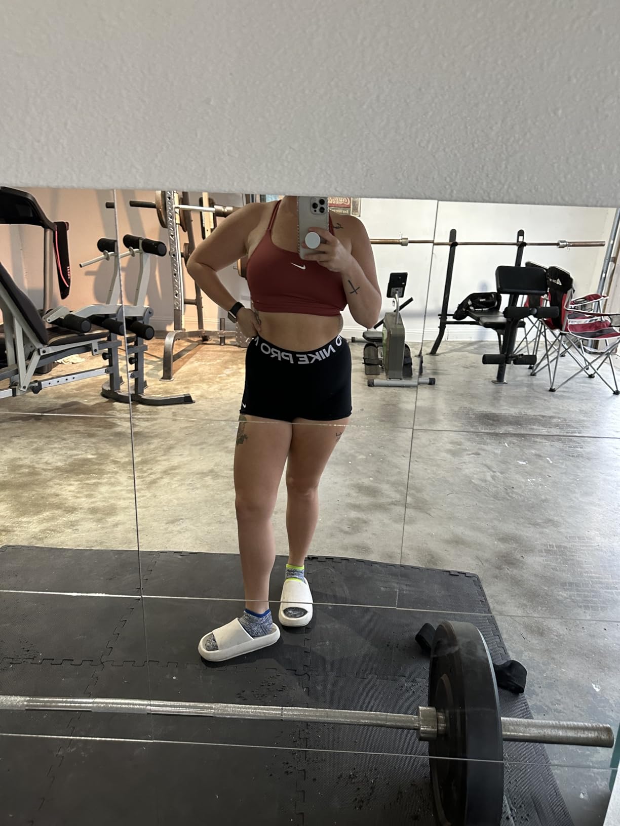 Womens Pro 365 3 inch Compression Shorts customer photo 1