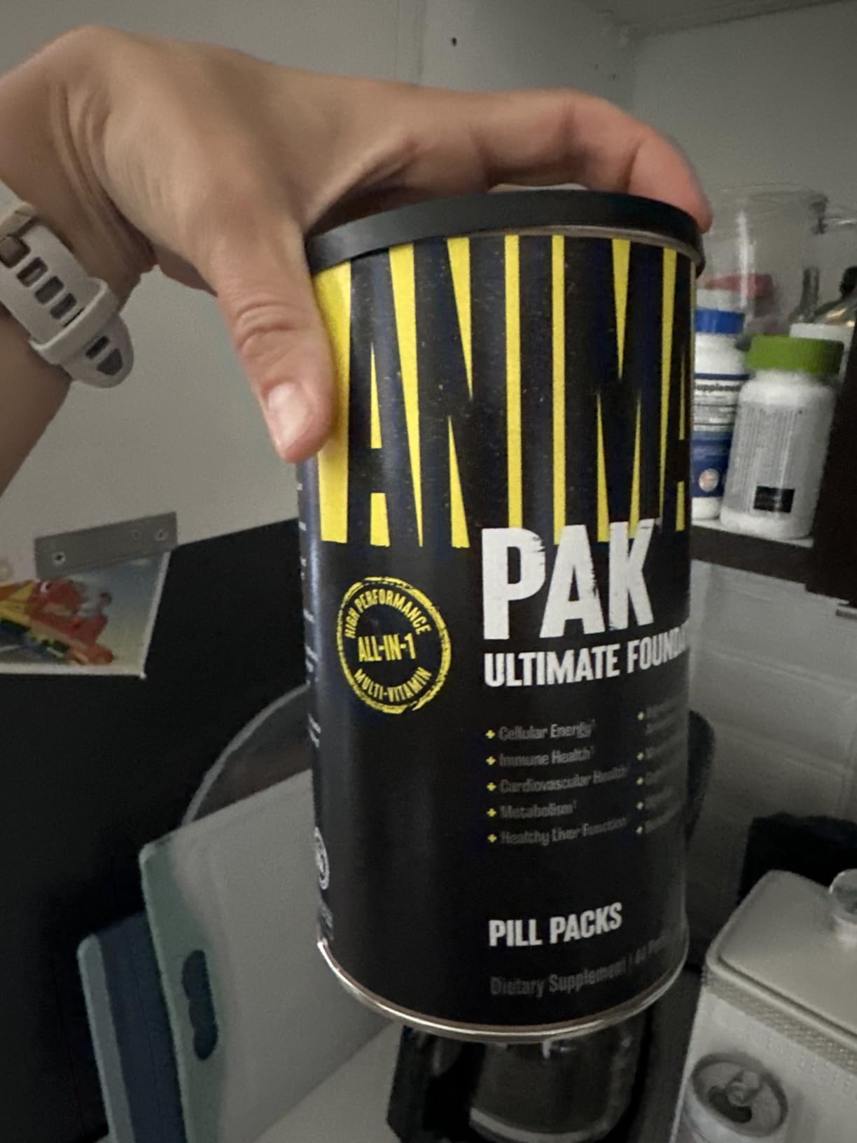 Animal Pak - Convenient Multivitamin for Men & Women Daily All-in-One Vitamin & Supplement Pack - Zinc, Vitamins C, B, D, Amino Acids, and Immune Support - Sports Nutrition Performance - 44 Count customer photo 1