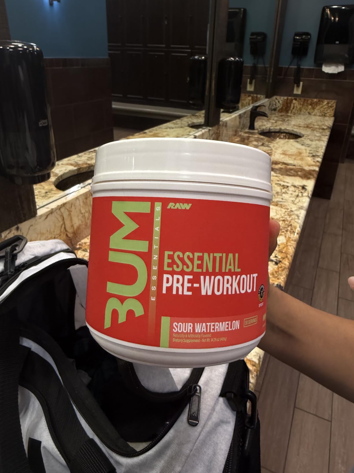RAW Essential Pre-Workout Powder (Sour Watermelon) - Chris Bumstead Sports Nutrition Supplement for Men & Women - Preworkout Energy Powder with Caffeine, L-Citrulline, L-Tyrosine, & Beta Alanine Blend customer photo 2