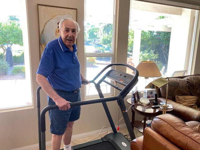Sunny Health & Fitness Treadpad Treadmill with 6-Level Auto Incline & Exclusive SunnyFit App Enhanced Bluetooth Connectivity customer photo 2