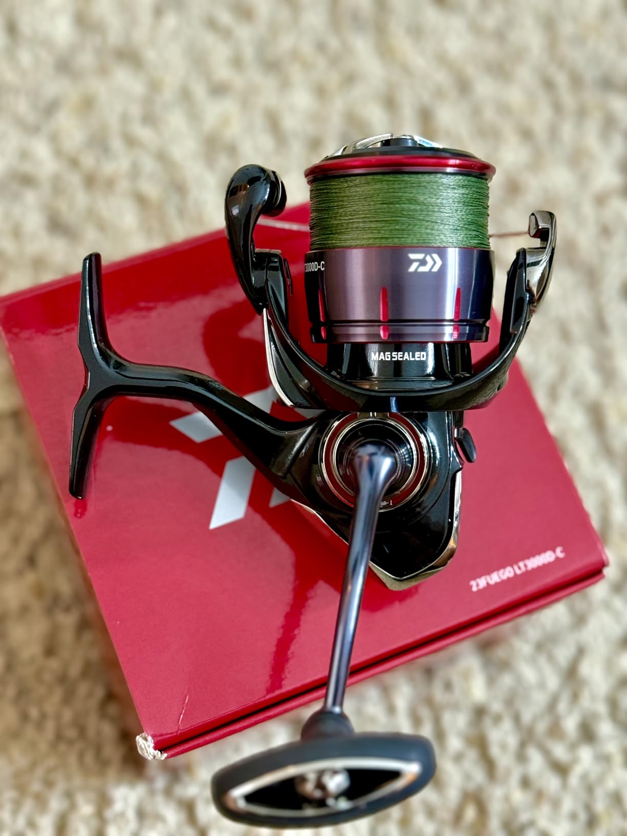 Daiwa Fuego LT Spinning Reel Size 1000-6000 Lightweight ZAION V Carbon Body, AIRDRIVE Rotor, MAGSEALED Shaft for Freshwater Fishing customer photo 2