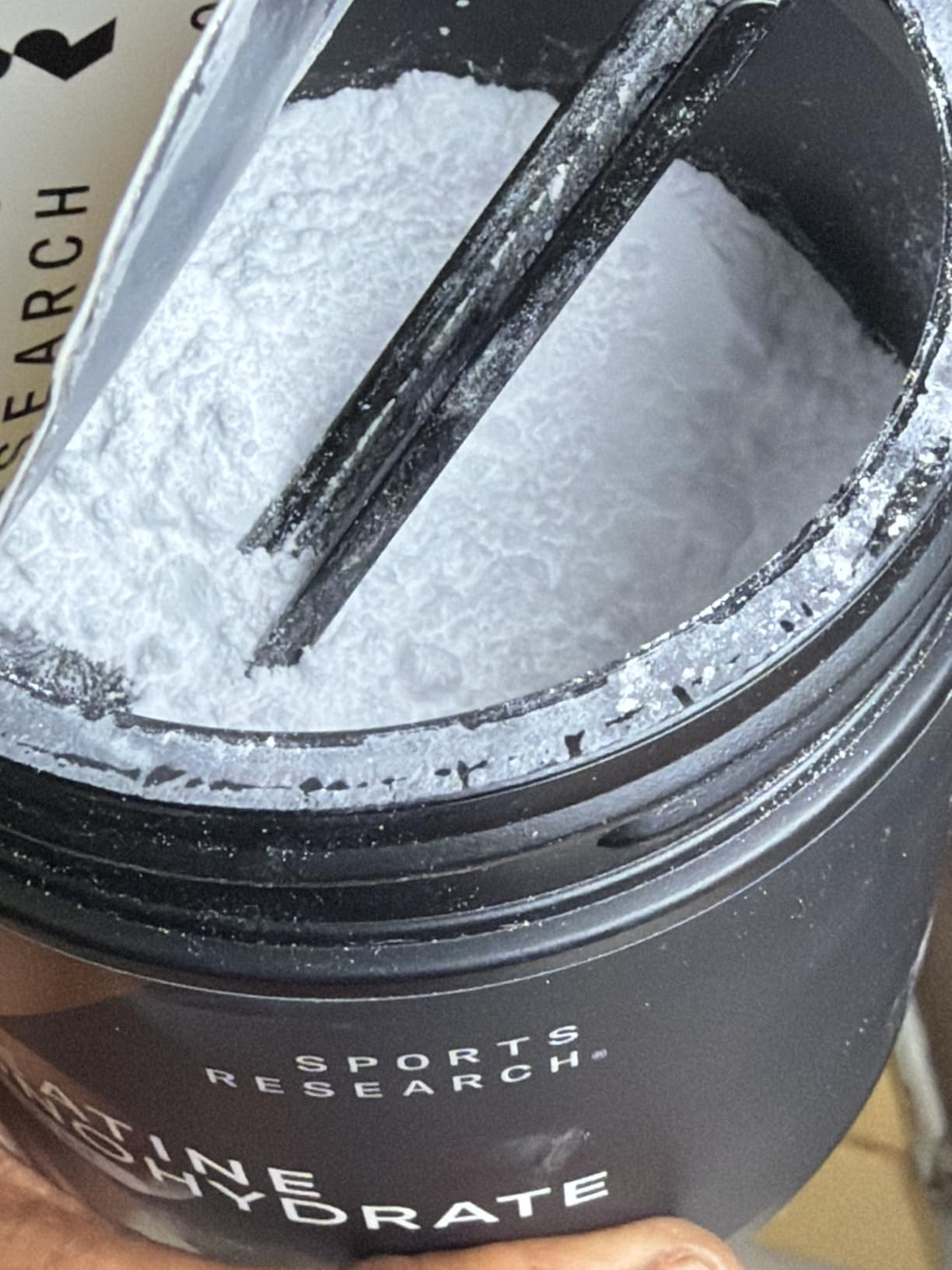 Sports Research Creatine Monohydrate - Gain Lean Muscle, Improve Performance and Strength and Support Workout Recovery - 5 g Micronized Creatine - 10.58 oz customer photo 2