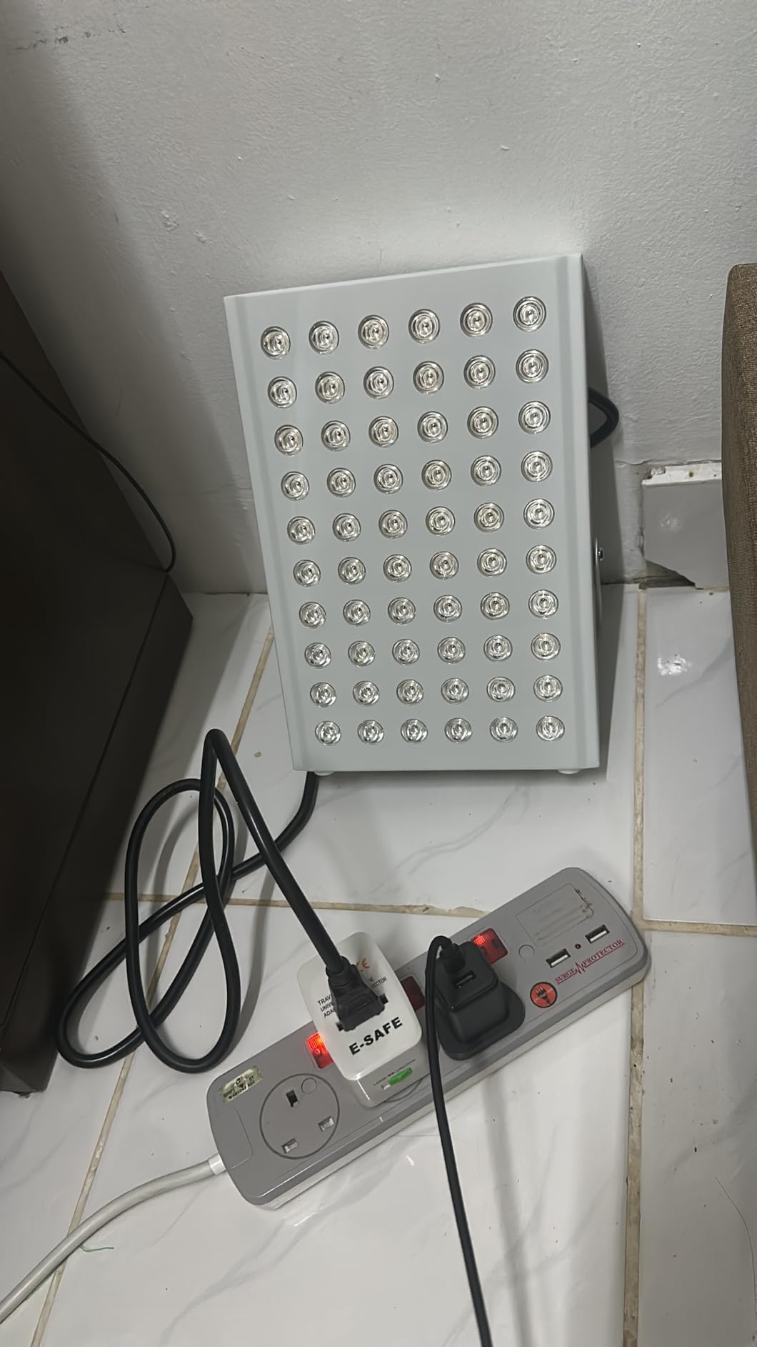 Mito Red Light - MitoMIN 2.0 Red Light Panel - Red Light Therapy for Face and Neck - Red Light & Near Infrared Red Light Therapy - At-Home Red Light Therapy for Body customer photo 1