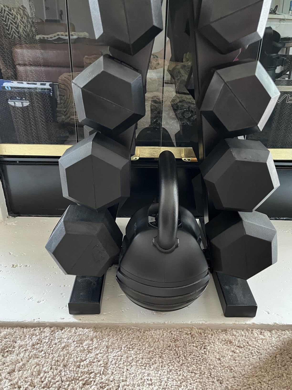 Polyfit Adjustable Kettlebell Set - 5-in-1 Weights for Home Gym customer photo 1