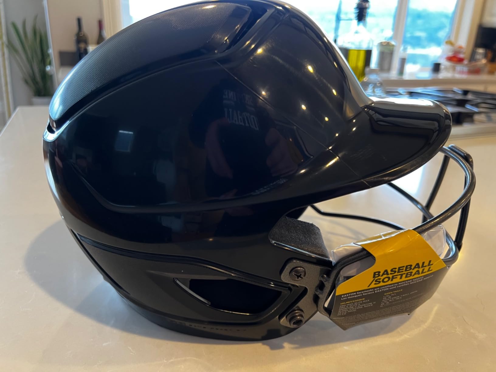 Easton Alpha 3.0 Batting Helmet with Facemask | T-Ball/Baseball/Softball | Multiple Sizes/Colors customer photo 2