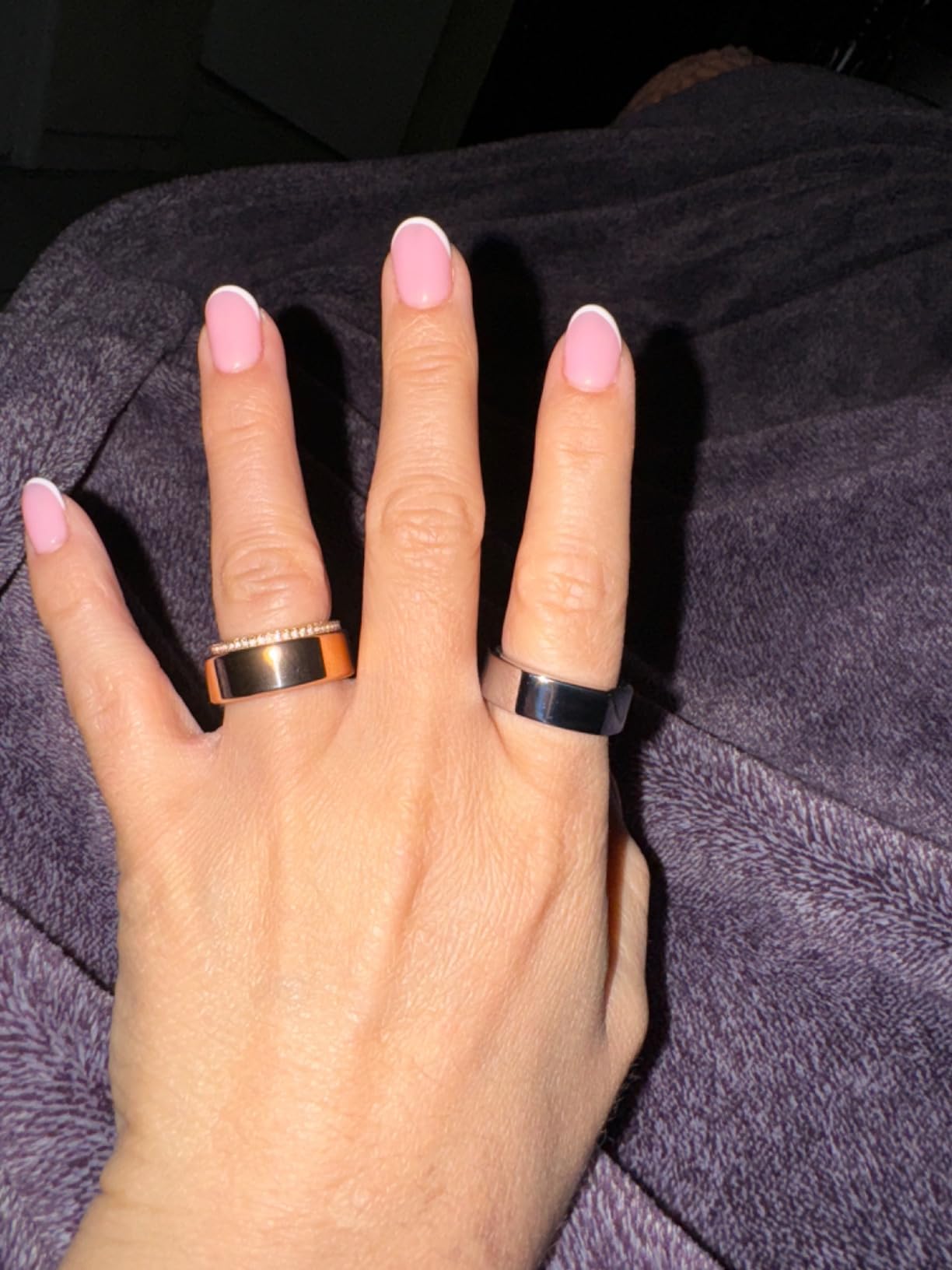 Oura Ring Gen3 Heritage - Black - Size 8 - Smart Ring - Size First with Oura Ring Gen3 Sizing Kit - Sleep Tracking Wearable - Heart Rate - Fitness Tracker - 5-7 Days Battery Life customer photo 1