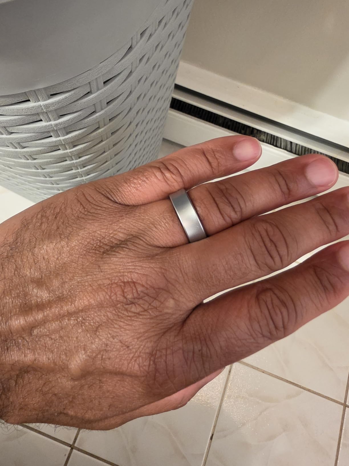 Samsung Galaxy Ring, AI Smart Ring, Size First w/Sizing Kit, No App Subscription, Fitness Monitor, Sleep Tracker, Up to 7-Day Battery, Size 8, Titanium Gold [US Version, 1Yr Manufacturer Warranty] customer photo 1