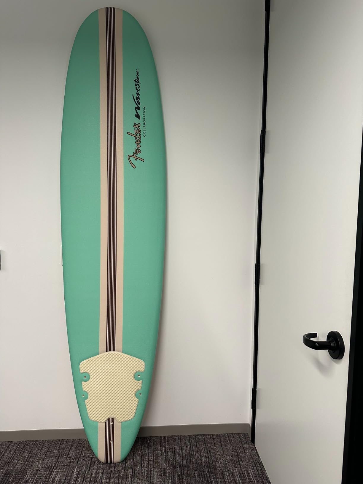 Fender x Wavestorm Collaboration 8ft Surfboard | Graphic top Deck with high Density Slick Bottom | for Kids and Adults | Foam Construction with Accessories customer photo 1