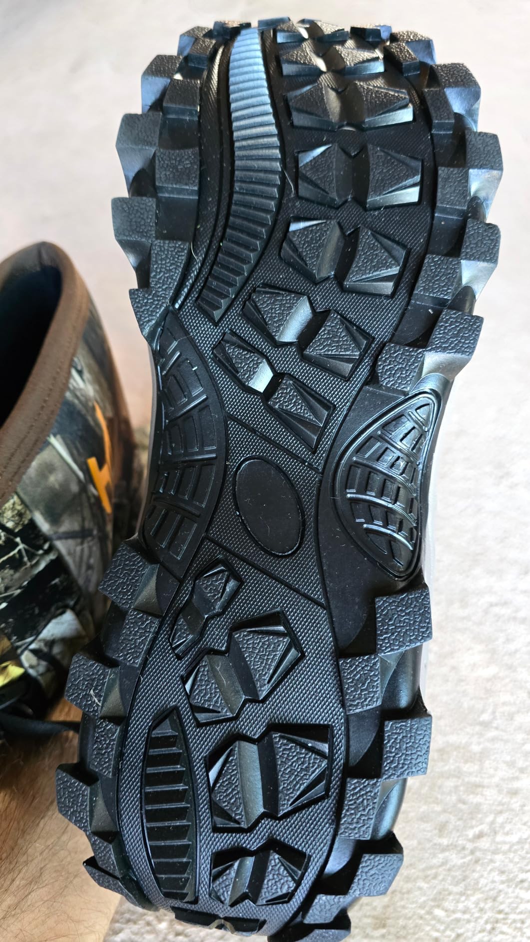 Rubber Hunting Boots for Men with 800g Insulation, Waterproof Insulated 6mm Neoprene Shoes customer photo 2
