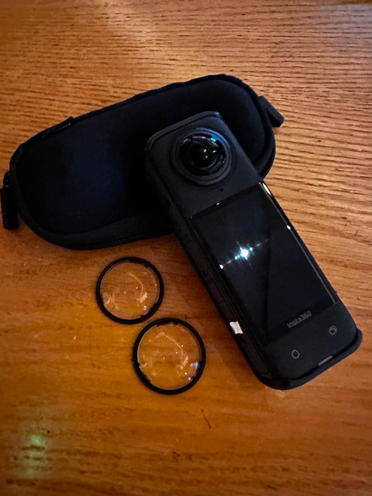 Insta360 X4 Standard Bundle - Waterproof 8K 360 Action Camera, 4K Wide-Angle Video, Invisible Selfie Stick Effect, Removable Lens Guards, 135 Min Battery Life, AI Editing, Stabilization customer photo 2