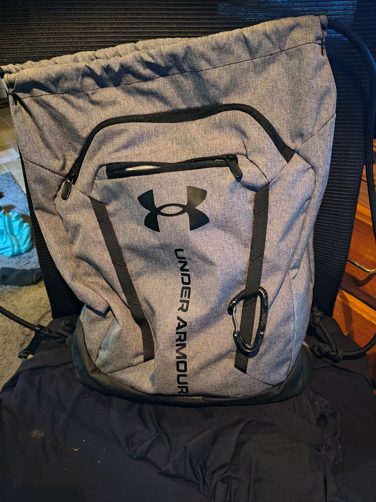 Under Armour Unisex Hustle Sackpack - Compact and Affordable Bag for Youth Lacrosse Players customer photo 1